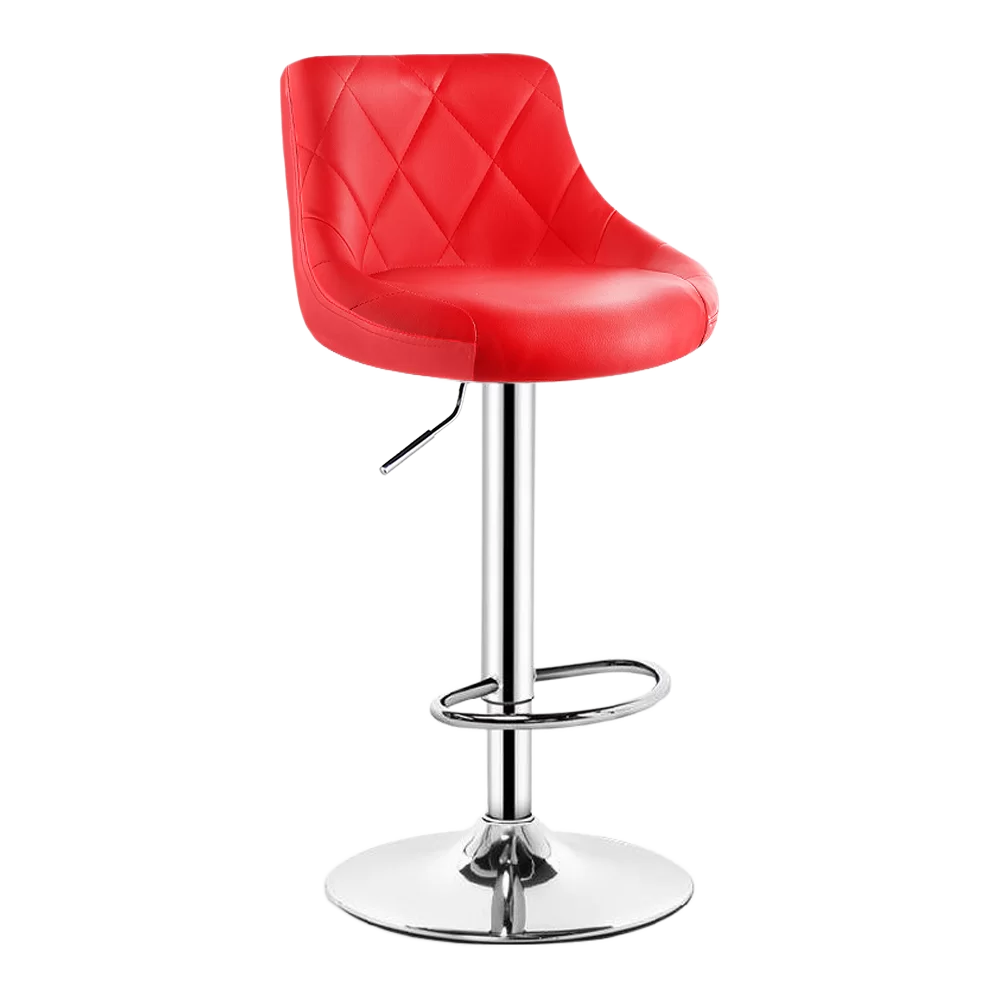 Scaun de bar 2HOME, living, bucatarie, comercial Bistro 3, Rosu