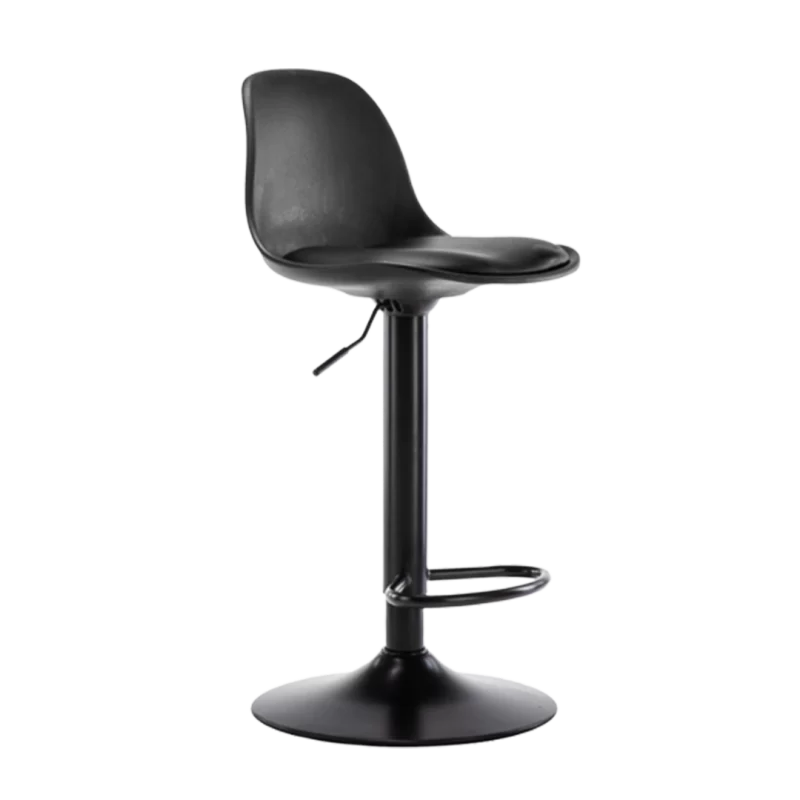 Scaun de bar 2HOME, living, bucatarie, comercial Bistro 4, Full Black
