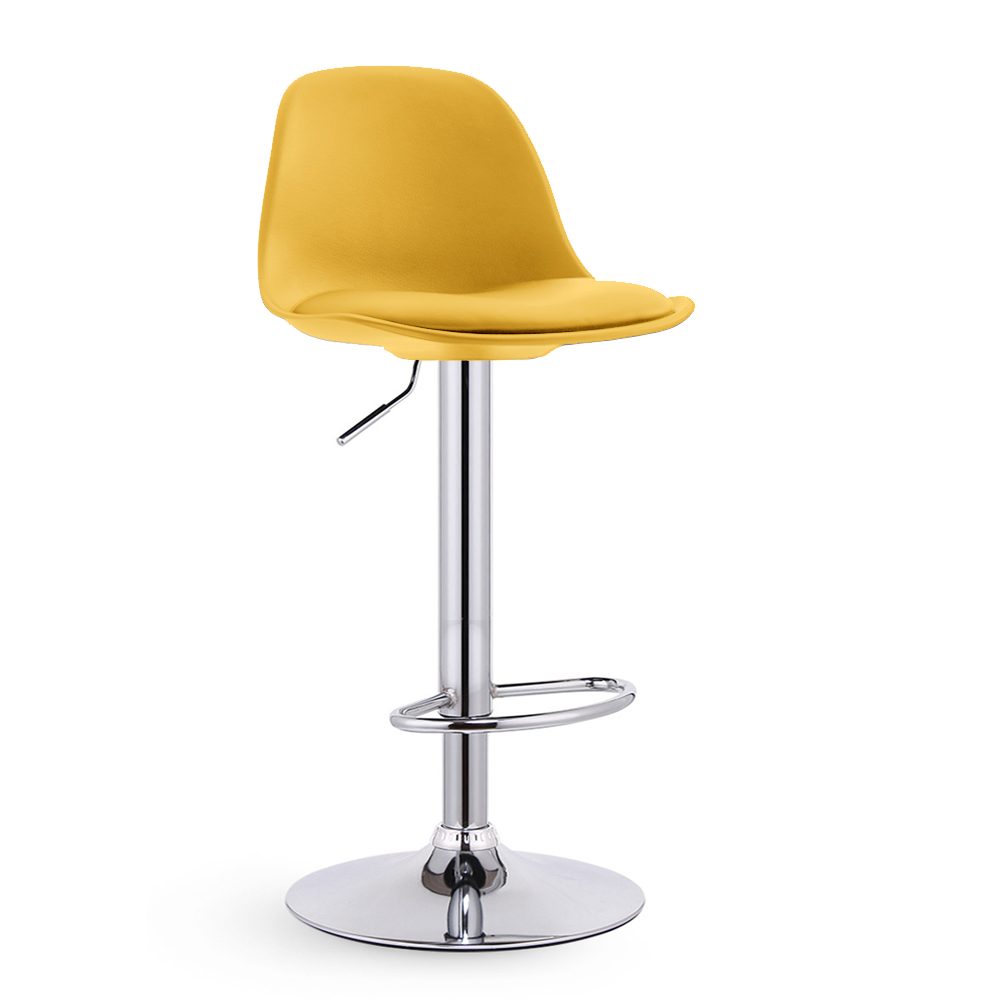 Scaun de bar 2HOME, living, bucatarie, comercial Bistro 4​, Galben