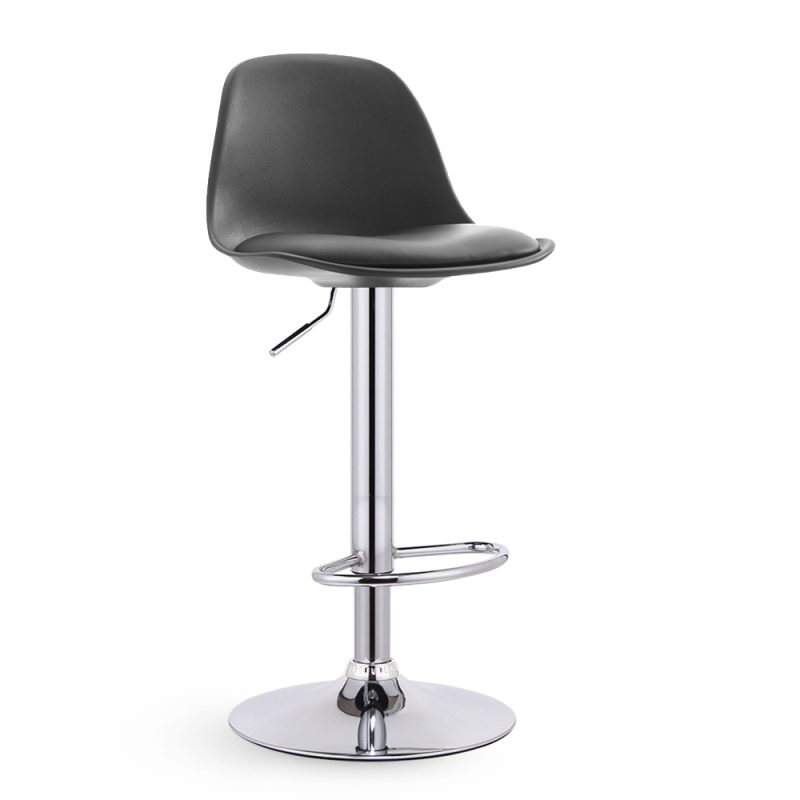 Scaun de bar 2HOME, living, bucatarie, comercial Bistro 4​, Negru