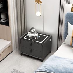 noptiera-inteligenta-multifunctionala-2-sertare-22SMTCA005-W-negru (2)
